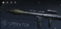 RPG7 Rocket Launcher