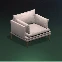 Formula : White Armchair